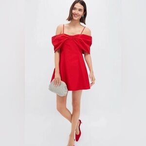 Tuckernuck Hyacinth House Red Bow Dress